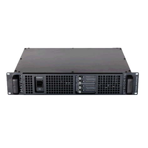 Matrix XT6004EQ Power Amplifier with built in crossover